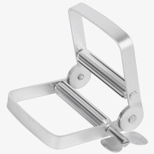 Metal Toothpaste Tube Squeezer Roller, Durable Aluminum, Easy Rolling, Reduce Waste for Artists and Salons