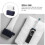 2pcs Toothpaste Squeezer and Tube Dispenser Set, Reusable Manual Winder for Efficient Use 5
