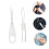 2pcs Button Hook and Zipper Pull Dressing Aid Tool with Ergonomic Acrylic Grip for Seniors 3