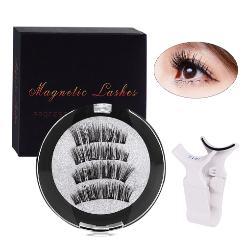 Magnetische wimpers met applicator   Model 1