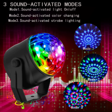 Disco Ball Light Remote Control Plug In DJ Decoration Home Use for Party Dance UK Plug