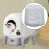 Washable Automatic Cats Litter Box Liner Water Resistant Dust 7