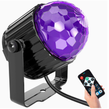 Disco Ball Light Remote Control USB Powered DJ Decoration Home Use for Party Dance