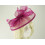 (Fuchsia) Failsworth Millinery Sinamay Disc Headpiece 2