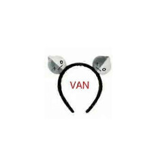 (1pc VAN) Simpatico cerchietto per capelli in peluche 3D dei BTS, regalo perfetto per bambini.