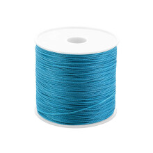 (02) 0.5mm Waxed Leather Thread, 115 Yards for Craft, Bookbinding, Shoe Repair