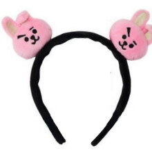(1pc COOKY) Simpatico cerchietto per capelli in peluche 3D dei BTS, regalo perfetto per bambini.