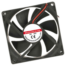 (24V) Ventilador silencioso 9225 para PC con carcasa de ABS y flujo de aire optimizado para equipos de juego y grabadoras de vídeo digital (DVR).