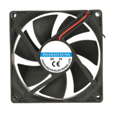 (5V) Ventilador silencioso 9225 para PC con carcasa de ABS y flujo de aire optimizado para equipos de juego y grabadoras de vídeo digital (DVR).