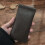 (Red) Soft Leather Eyeglass Cases with Fleece Lining & Stitching 4