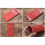 (Coffee color) Soft Leather Eyeglass Cases with Fleece Lining & Stitching 5