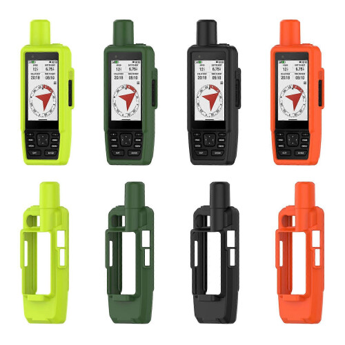 (Black) GPSMAP H1i Plus Silicone Case, Shockproof Scratch Resistant Cover 1