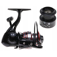 Kołowrotek BLACK BASS 2000 7+1BB 8 łożysk Spinning Spławik 2 Szpule 100470