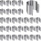 Screen Retainer Clips, 30Pcs Window Screen Installer Clips for Installing Patio, Balcony and Garage Window Screen Tool 1