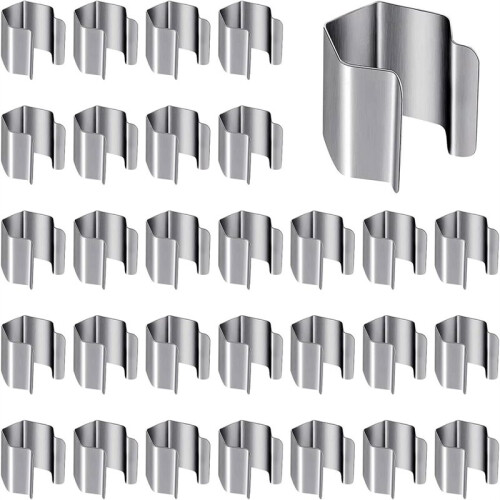 Screen Retainer Clips, 30Pcs Window Screen Installer Clips for Installing Patio, Balcony and Garage Window Screen Tool