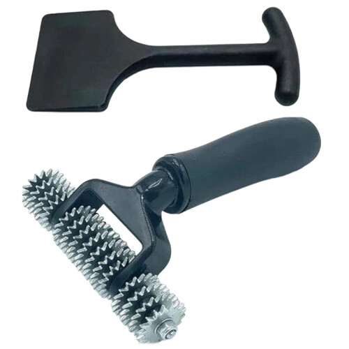 Plastic Stair Tool Carpet Seam Roller Combo Carpet Seam Roller Carpet Roller with Roller Teeth