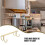 Coffee Mug Hanger Rack 2pcs with 4 Hooks, Under Cabinet Space-Saving Organizer for Kitchen 2