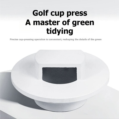 Putting Hole Cup Press Tool, Ergonomic Grip for  Training, with Restoration Function for Practice Range and Home Use 2