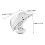 2pcs Self Draining Soap Dish for Shower, Transparent Space Saving Soap Holder with Drain Cup 2