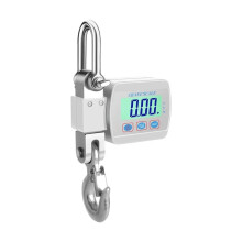 Digital Hanging Scale 500KG Heavy Duty with Clear LCD Display and Reinforced Steel Hook for Luggage and Cargo