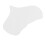 Peach-Shaped Silicone Chest Pad - Transparent 2