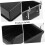 4Pcs Pegboard Organizer Bins with Hooks for Garage and Workshop, Durable Plastic Storage Boxes 3