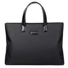 Men's Business Tote Bag 37x28cm Large Capacity Water Resistant Laptop Briefcase for Office