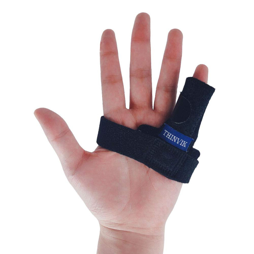 Adjustable Trigger Finger Splint Brace with Aluminum Support for Tendon Pain Relief