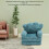 Cute Green Fold Out Sofa Crown Print 9