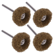 50pcs Double Layer Scouring Pad Polishing Head Abrasive Sanding Pads for Multi‑Surface Finishing
