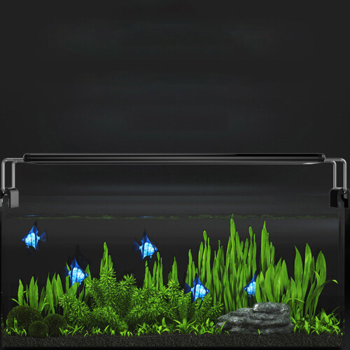 LED Aquarium Light 8W 28x7cm Blue/White 4-Row LED