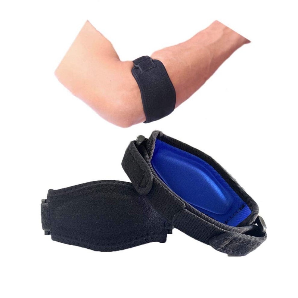 Tennis Elbow Brace 2 Pack with Compression Pad for Tendonitis Relief, Adjustable Elbow Support