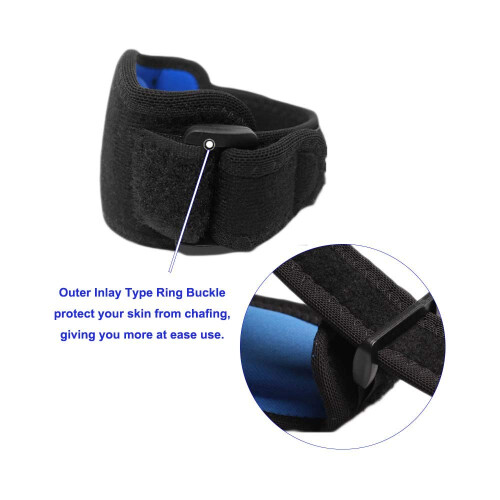 Tennis Elbow Brace 2 Pack with Compression Pad for Tendonitis Relief, Adjustable Elbow Support 1