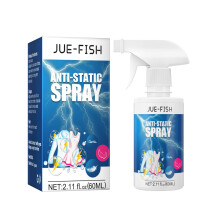 Antistatic Spray for Clothes 60ML, Static Cling Remover with Odor‑Refreshing and Dust‑Repellent Formula