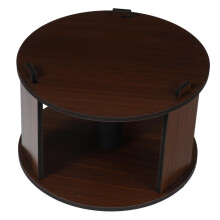 Wooden Barber Neck Paper Dispenser with Easy Strip Dispensing, Adjustable Salon Neck Strip Holder