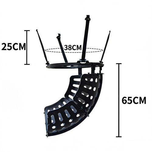 Adjustable Basketball Rebounder Features 360 Spin To Simulate 2