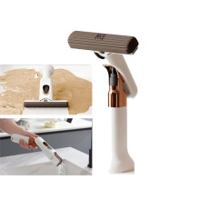 Mini Spray Mop with Built‑in Spray System, Self‑Squeeze Sponge Mop for Kitchen Countertops and Desks