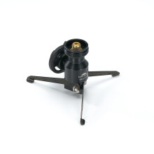 Butane Canister Adapter EN417 Lindal Valve Converter Expand Fuel Options BKZ23CB Black