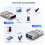 4er-Pack USB auf Typ-C 3.2 Adapter Set: 2 USB auf Typ-C & 2 Typ-C auf USB Adapter 2