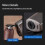 USB Rechargeable Windproof Camping Lighter Triple Jet Torch Flame with Adjustable Control Gift Box 4