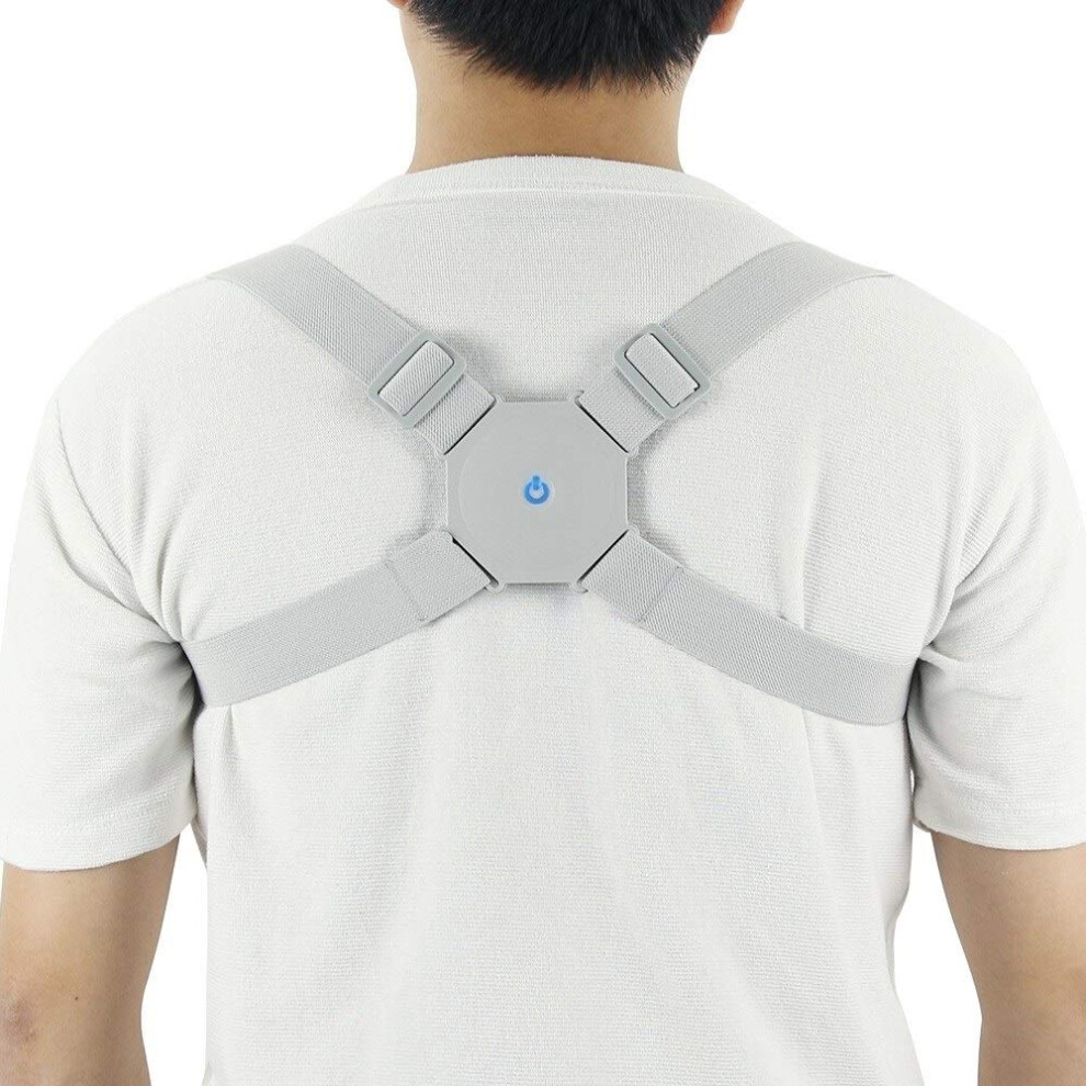 Adjustable Smart Back Posture Corrector with Breathable Support Brace for Better Spine Alignment (with Box)