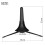 Trumpet Stand with Stable ThreeLeg Support, Felt Pad Protection, Foldable Black Holder for Stage 2