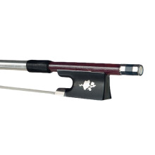 4/4 Brazilwood Violin Bow with Durable Stick, Ebony Frog and Responsive Horsehair for Adults and Students