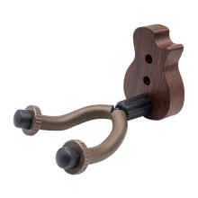 Guitar Wall Hanger with Accurate Gourd Fit and Curved Secure Grip, Space Saving Holder for Acoustic and Electric Guitars