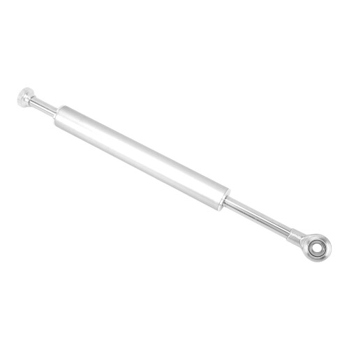 Universal 330mm Aluminum Steering Damper Silver