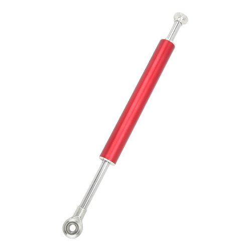 330mm Aluminum Motorcycle Steering Damper - Red 2