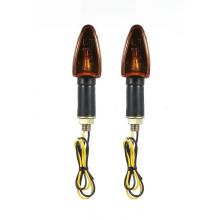 4pcs 12V Motorcycle Bike Bulb Amber Front & Back Turn Signal Indicator Light