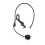 Microphone Wired Headset With Ear Microphone Black Wired Headphones 1