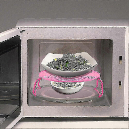Multifunctional Microwave Oven Heating Layered Steaming Rack Cooking 1