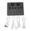 V8 Sound Card Audio Set Interface External Usb Live Microphone Sound Card Bluetooth Function for Computer Pc Mobile Phone Singing Recording 2